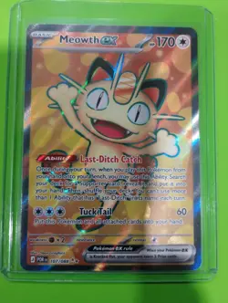 Meowth Ex Full Art 107/088 - Pokemon TCG Perfect Order - Image 1