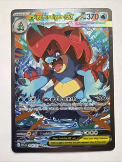 Mega Feraligatr ex 274/217 Ascended Heroes Special Illustration Rare Pokemon NM - Image 1