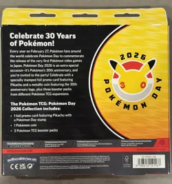 Pokemon TCG Pokemon Day 2026 Pikachu Collection Box - Image 2