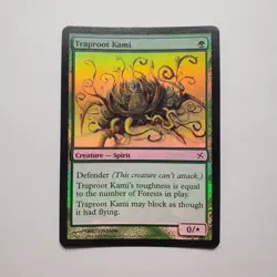 MTG Magic FOIL Traproot Kami Betrayers of Kamigawa NM - Image 1