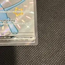 Pokemon Mew EX 216/091 Paldean Fates Full Art SV NM - Image 3