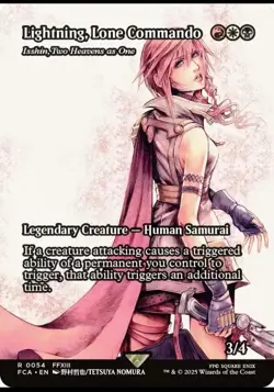 Isshin, Two Heavens as One - FullArt - MTG: FINAL FANTASY Through the Ages #0054 - Image 1