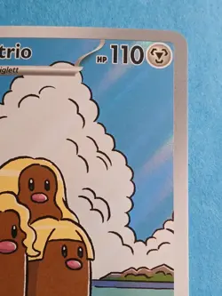 Pokemon Scarlet & Violet Surging Sparks Alolan Dugtrio 208/191 Illustration Rare - Image 4