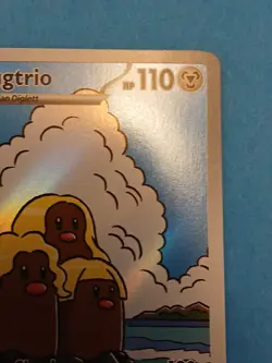 Pokemon Scarlet & Violet Surging Sparks Alolan Dugtrio 208/191 Illustration Rare - Image 5