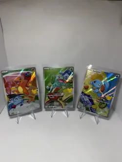 Pokemon TCG First Partner Illustration Collection Series 1 Kanto GEN 1 Starters - Image 1