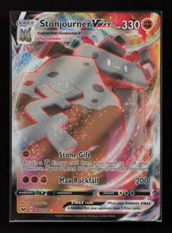 Stonjourner VMAX 116/202 Holo Rare VMAX Sword & Shield Pokemon Near Mint - Image 1
