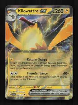 Kilowattrel ex 068/191 Double Rare Surging Sparks Pokemon Near Mint - Image 1