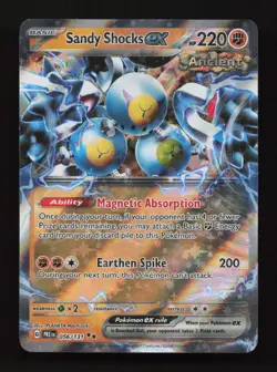 Sandy Shocks ex 056/131 Double Rare Prismatic Evolutions Pokemon Near Mint - Image 1