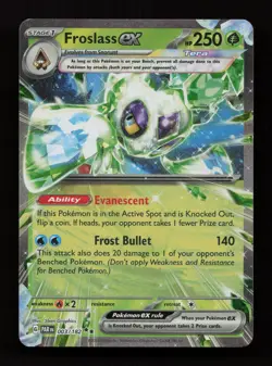 Froslass ex 003/182 Double Rare Paradox Rift Pokemon Near Mint - Image 1