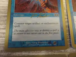 4x Annul - World Championship Deck WCD - NM/EX - English - MTG - Image 2