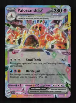 Palossand ex 091/191 Double Rare Surging Sparks Pokemon Near Mint - Image 1