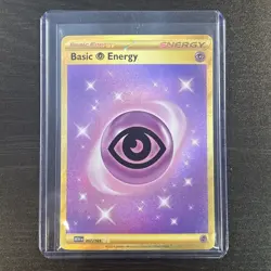 Pokemon TCG Psychic Energy 207/165 Gold Secret Rare Scarlet & Violet 151 NM/M - Image 1
