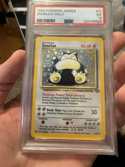 1999 Pokemon Classic Jungle Snorlax PSA 5 HOLO #11/64 - Image 1