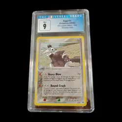 2006 Pokemon Aggron Legend Maker 2 Reverse Holo CGC 9 - Image 1