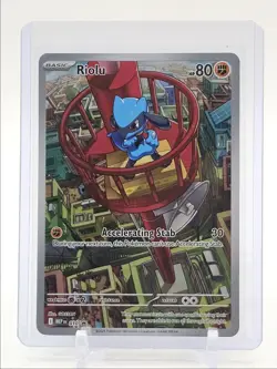 RIOLU 2025 POKEMON MEGA EVOLUTION BLACK STAR PROMO #010 Q4094 - Image 1