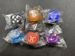 YuGiOh! - Legendary Duelists: Season 3 Dices - Complete 6 Dices Set - Image 1