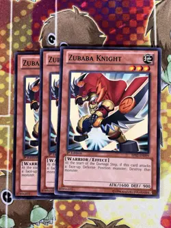 Yugioh Zubaba Knight BP02-EN099 Playset - Image 1