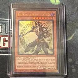 YuGiOh! INFO-EN006 Dark Magician The Magician Of Black Magic Ultra Rare VLP - Image 1
