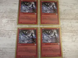 4x Boil - World Championship Deck WCD - NM/EX - English - MTG - Image 1