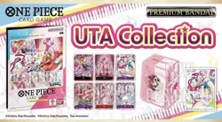 New Sealed - ENGLISH - One Piece TCG Card Game Uta Premium Collection Bandai USA - Image 1