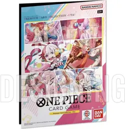 New Sealed - ENGLISH - One Piece TCG Card Game Uta Premium Collection Bandai USA - Image 2