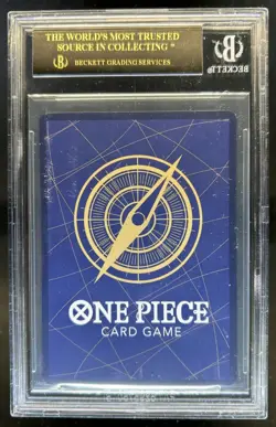2025 One Piece Come On!! We'll Fight You Black Label Alt Art SP #OP09-020 BGS 10 - Image 2