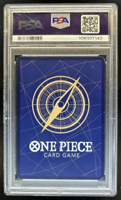 2024 One Piece Wings Captain Roronoa Zoro Secret Rare Manga Art #OP06-118 PSA 10 - Image 2