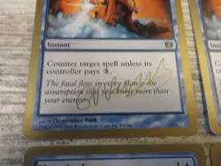 4x Mana Leak - World Championship Deck WCD - NM/EX - English - MTG - Image 2