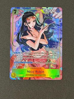 One Piece TCG Nico Robin Alt Art EB03-055 + SR Playset Core + DON!! - Image 2