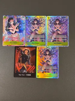 One Piece TCG Nico Robin Alt Art EB03-055 + SR Playset Core + DON!! - Image 4