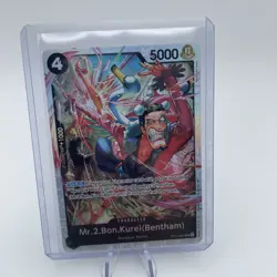 Mr.2.Bon.Kurei (Bentham) (SR) OP14-091 One Piece TCG The Azure Sea's Seven - Image 1