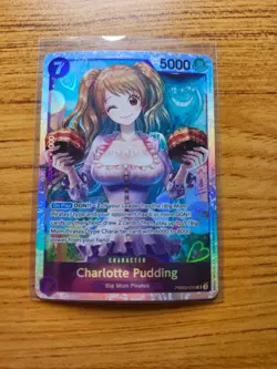 Charlotte Pudding PRB02-010 SR One Piece TCG NM Canadian Seller! - Image 1