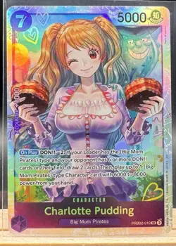 Charlotte Pudding PRB02-010 SR One Piece English NM - Image 1