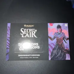 MTG Secret Lair Dungeons & Dragons Shadowheart's Devotion FOIL Sealed - Image 1