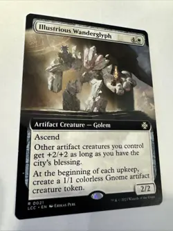 Illustrious Wanderglyph (Extended Art) Commander: the Lost Caverns of Ixalan Reg - Image 2