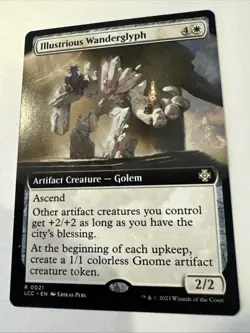 Illustrious Wanderglyph (Extended Art) Commander: the Lost Caverns of Ixalan Reg - Image 3