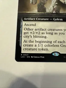 Illustrious Wanderglyph (Extended Art) Commander: the Lost Caverns of Ixalan Reg - Image 4