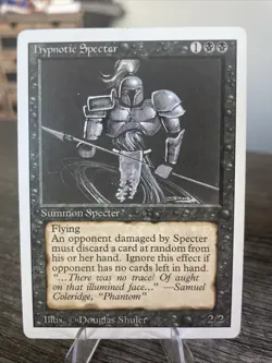 Magic The Gathering - Hypnotic Specter - Revised - Image 1