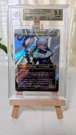 2025 MTG Final Fantasy Borderless Surge Foil Y'Shtola Night's Blessed BGS 9.5 - Image 1