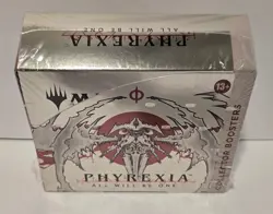 MTG ENGLISH Sealed Collector Booster Box PHYREXIA ALL WILL BE ONE Factory Sealed - Image 1