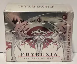 MTG ENGLISH Sealed Collector Booster Box PHYREXIA ALL WILL BE ONE Factory Sealed - Image 2