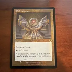 Wizards Sol Talisman Artifact Modern Horizons 2 432 Volkan Baga Foil - Image 1