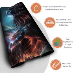 NIV-MIZZET REBORN - Magic The Gathering MTG Playmat TCG CCG MTG Playmat Mousepad - Image 3