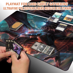 NIV-MIZZET REBORN - Magic The Gathering MTG Playmat TCG CCG MTG Playmat Mousepad - Image 4