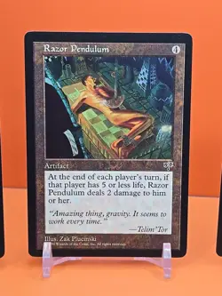 🟤🟤🟤 (4) 1996 MAGIC THE GATHERING RAZOR PENDULUM MIRAGE UNPLAYED 🟤🟤🟤 - Image 3