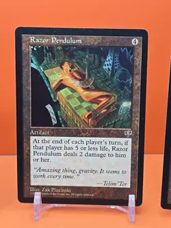 🟤🟤🟤 (4) 1996 MAGIC THE GATHERING RAZOR PENDULUM MIRAGE UNPLAYED 🟤🟤🟤 - Image 4