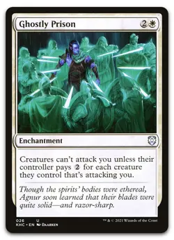 Ghostly Prison #26 (NM) Kaldheim KHC Magic MTG - Image 1