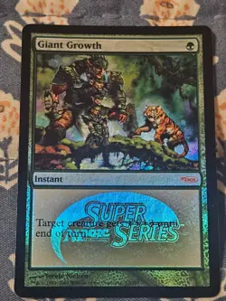 Giant Growth FOIL promo Junior Super Series - Super Magic Series - MP - Image 1