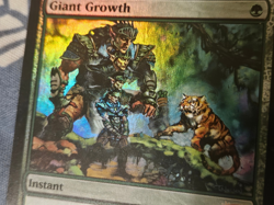 Giant Growth FOIL promo Junior Super Series - Super Magic Series - MP - Image 2