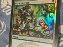 Giant Growth FOIL promo Junior Super Series - Super Magic Series - MP - Image 3